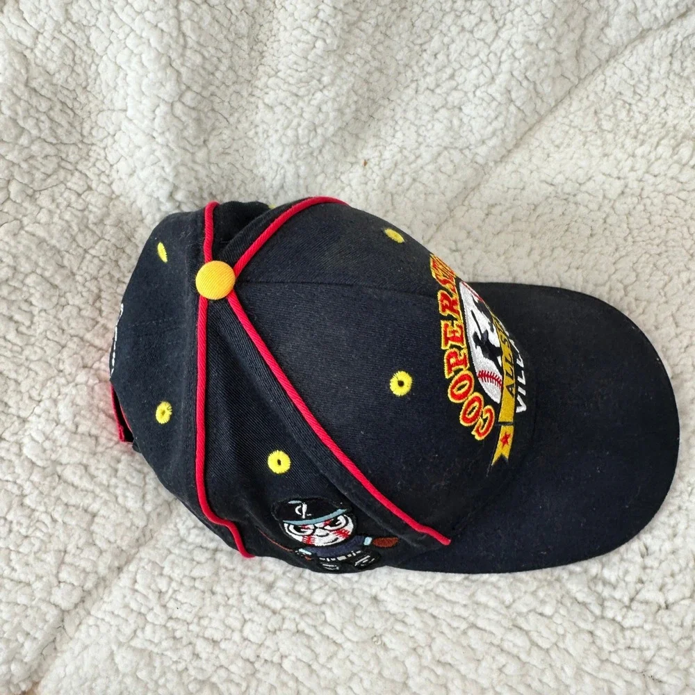 Legend Unisex Cooperstown All Star Village Hat L/XL Black Baseball Cap